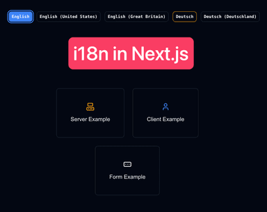 An exploration of exactly what i18n is in the web world and how it can be applied in various different server and client contexts